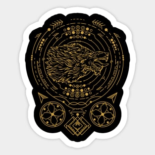 Fenrir | Norse Pagan Symbol Sticker